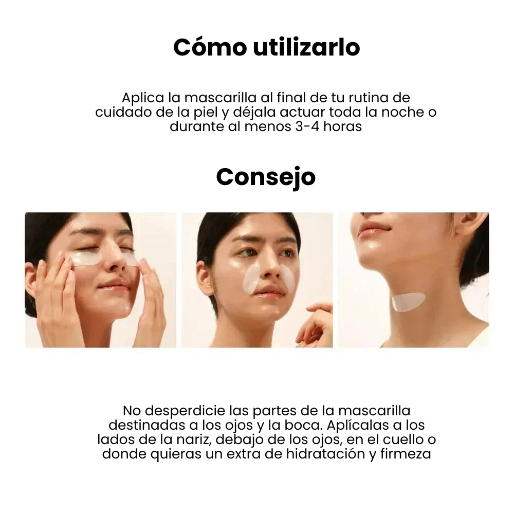 La mascarilla de biocolágeno reduce las arrugas en un 75% tras 1 sola aplicación