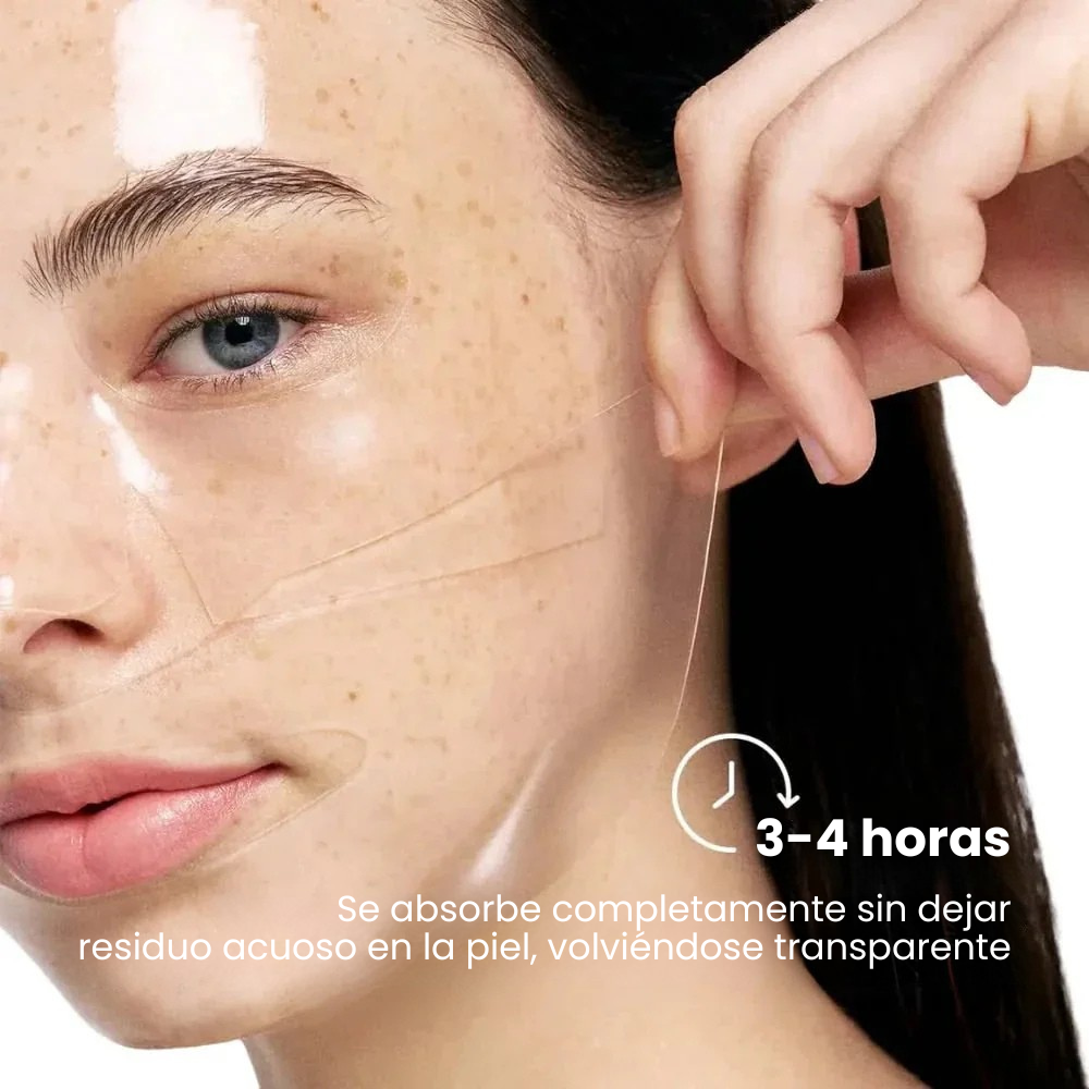 La mascarilla de biocolágeno reduce las arrugas en un 75% tras 1 sola aplicación