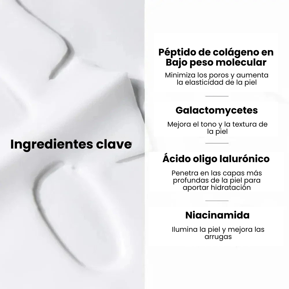 La mascarilla de biocolágeno reduce las arrugas en un 75% tras 1 sola aplicación